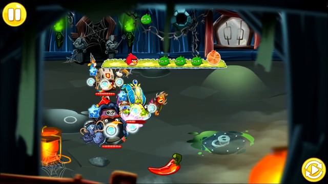 Angry Birds Epic Dungeon Hunter Start Trick or Treat Castle Gameplay Part 2! смотреть онлайн