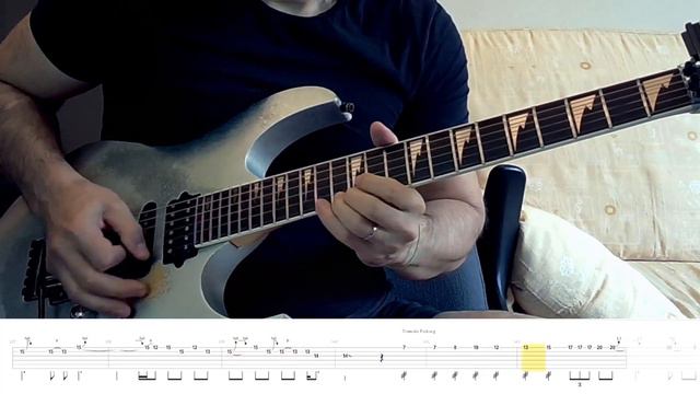 IRON MAIDEN - 2 minutes to midnight | GUITAR LESSON | GUITAR TABS смотреть онлайн