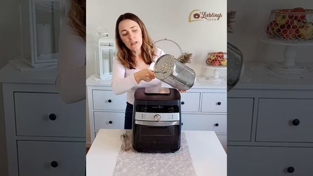 Lieblingsofen Deluxe Air Fryer auf russisch. На русском. Больше чем Аэрогриль Pampered Chef. смотреть онлайн