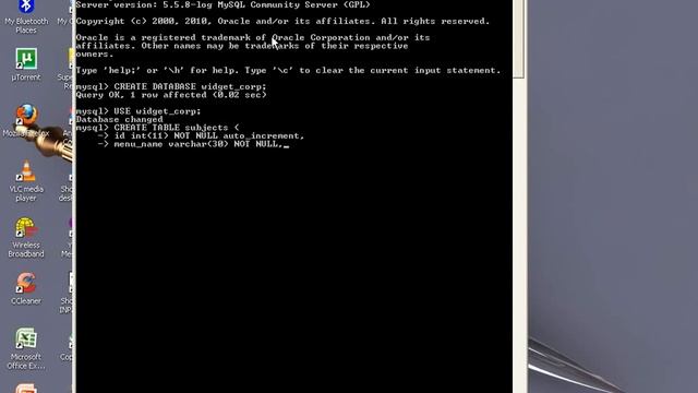 Learn Php In Urdu Part 46 Creating Database With Mysql Console смотреть онлайн