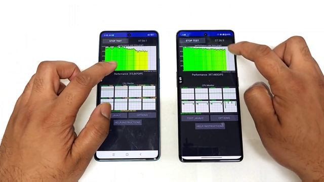 Snapdragon 7+Gen2 Vs Snapdragon 8+Gen1 CPU Throttling Test ???
