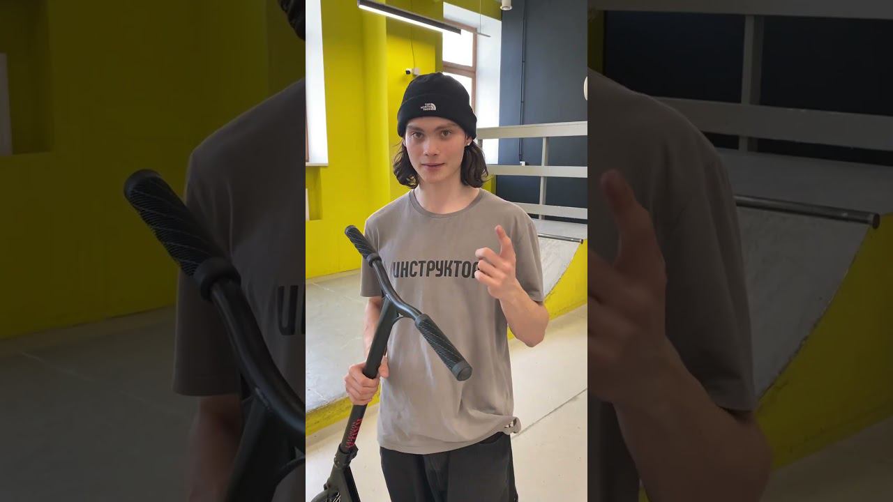 Обзор от БанниХоп. В цепких лапах Ивана Зубова самокат трюковой Kaiza Black ICH фирма Longway смотреть онлайн