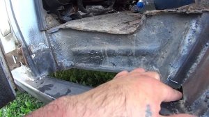 Ремонт кузова УАЗ 469 часть 1..