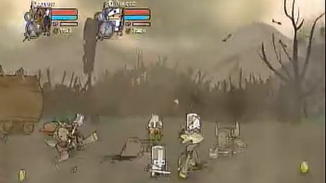 Castle Crashers Co-op Playthrough - Part 1 - Barbarian Pwnage смотреть онлайн