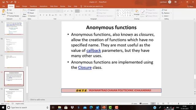 #PHP | Types Of Function Variable Function And Anonymous Function | In Marathi смотреть онлайн
