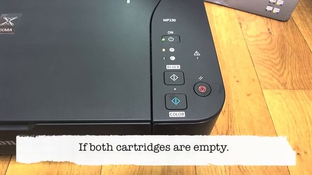 Canon MP230 - Override Empty Cartridge Message [Reset Canon PIXMA Ink Cartridge] смотреть онлайн