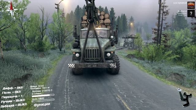 [SPINTIRES] Возим дрова и в грязи по уши смотреть онлайн