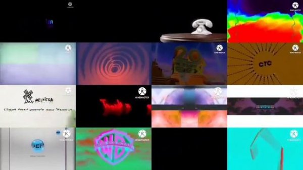 Сборник заставок в одном экране с эффектами №3. Collection of screensavers in one screen №3.