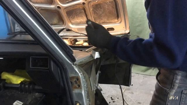 Ваз 2107 Замена крыла... смотреть онлайн