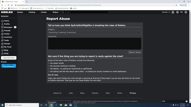 ROBLOX ~ Does Reporting Actually Work? смотреть онлайн