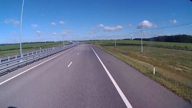 Трасса М4 на Москву. Обход Рогачёвки и Новой Усмани смотреть онлайн