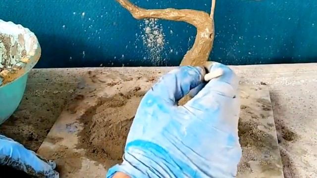 Из цемента можно сделать домашний декор покруче магазинного! Оригинальная поделка для дома! смотреть онлайн