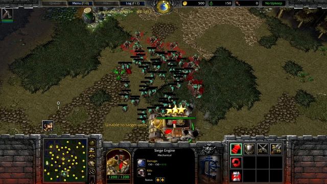 Warcraft 3 x C&C Red Alert 2 - Crushing mechanic tomfoolery смотреть онлайн