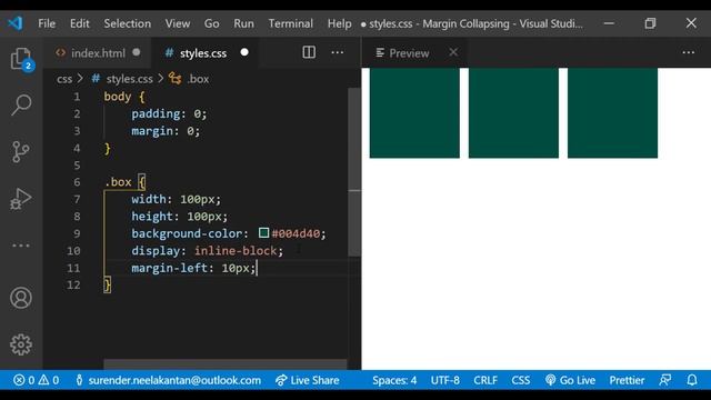 CSS Tips & Tricks: Understanding CSS Margin Collapsing: A Concise 2-Minute Explanation смотреть онлайн