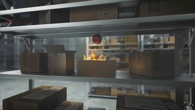 Тушение пожара за 2 секунды! FINFIRE