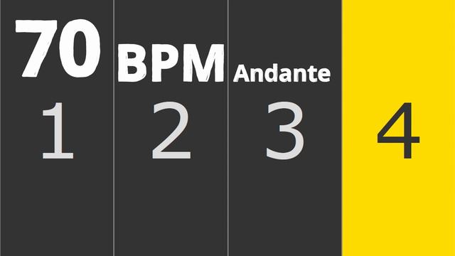 70 BPM METRONOME - Unlock Your Groove (30min)