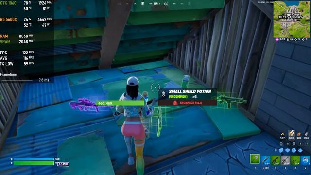 GTX 1060 3GB | Fortnite | 1080p All Settings смотреть онлайн