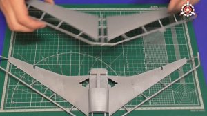 Обзор модели самолета "А-350-1000" фирмы "Звезда" в 1/144 масштабе.