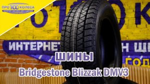 Обзор зимних шин Bridgestone BLIZZAK DMV3