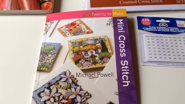 ♥♥♥ Покупки по вышивке: карта цветов DMC, книга Майкла Пауэлла и кое что ещё :) смотреть онлайн
