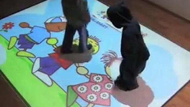 Интерактивный пол-Эффект 