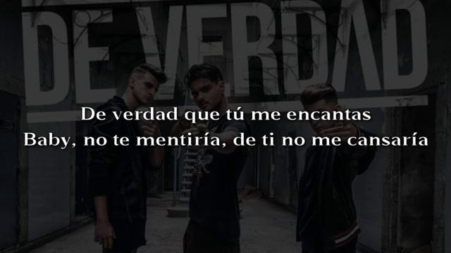De Verdad /LETRA - Adexe & Nau Ft. Abraham Mateo. смотреть онлайн