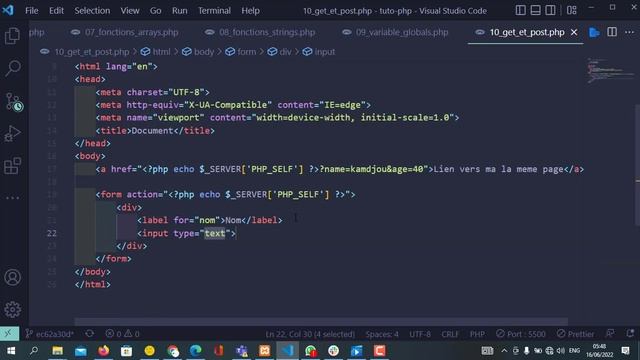 PHP pour les pros - Le GET et POST dans PHP смотреть онлайн