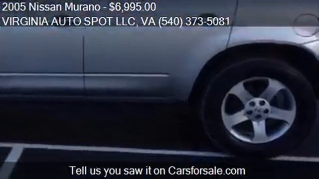 2005 Nissan Murano for sale in Fredericksburg, VA 22405 at t смотреть онлайн