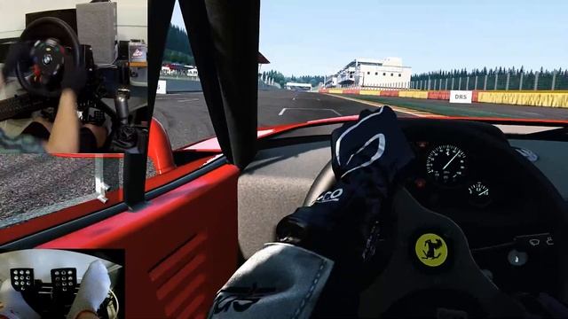 Ferrari F40 S3-Assetto corsa - Spa francorchamps - Oculus Rift смотреть онлайн