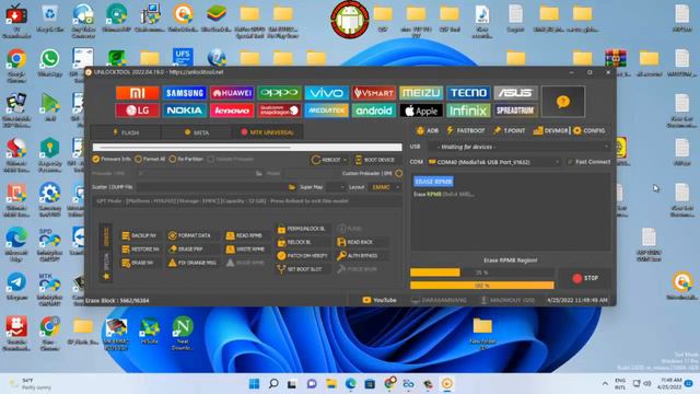 How To Backup/Erase/Write RPMB All Android Smart Phone By Unlock Tool