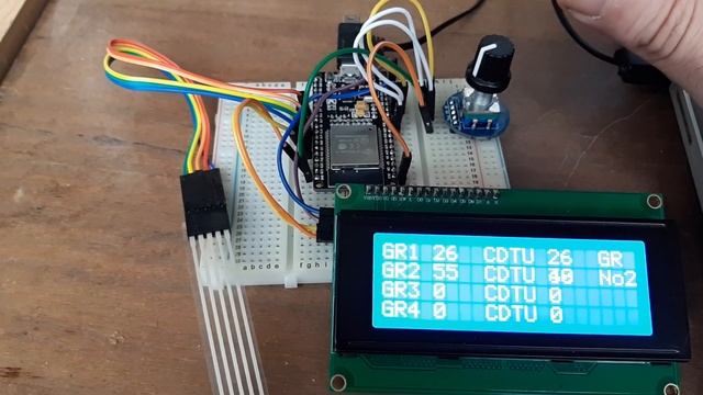 FLProg - Штатный и альтернативный блоки LCD дисплея. смотреть онлайн