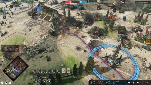 Company of Heroes 3 - 2v2 SKIRMISH Gameplay Pre Alpha смотреть онлайн