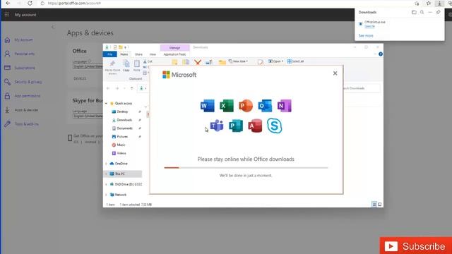 Windows 11 - Download and install or reinstall Microsoft 365 or Office 2019 on Windows 11 PC смотреть онлайн