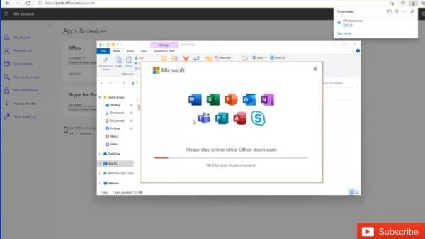 Windows 11 - Download and install or reinstall Microsoft 365 or Office 2019 on Windows 11 PC