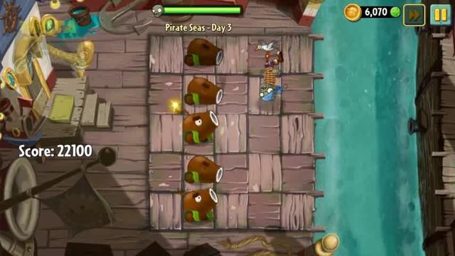 Plants vs Zombies 2 - Pirate Seas Day 1 to Day 5 смотреть онлайн