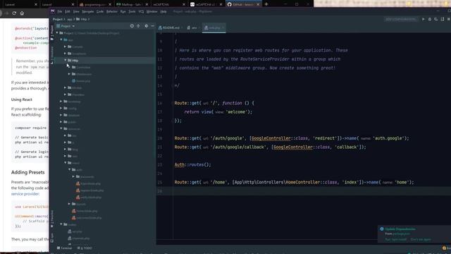01 Laravel Ui and Install Google Recaptcha смотреть онлайн