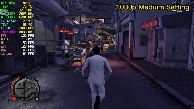 Sleeping Dogs DE | Acer Nitro 5 2022 i7-12700H RTX 3050 Laptop Benchmark смотреть онлайн