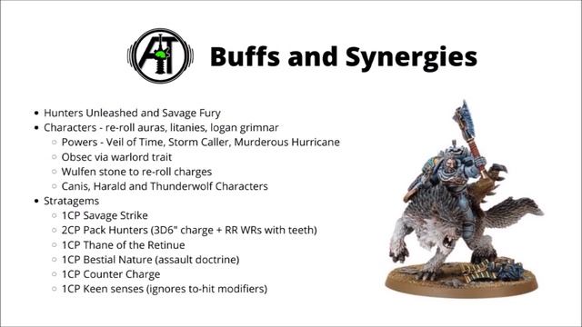 Thunderwolf Cavalry - Space Wolves Rules, Review and Tactics смотреть онлайн