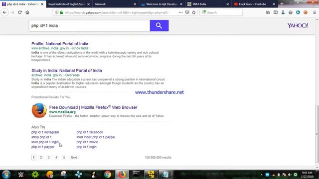 How To Check if a Website is Vulnerable to SQL Injection or not. смотреть онлайн