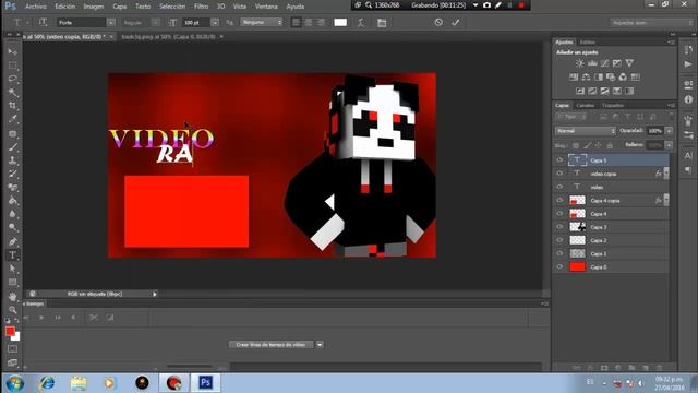 como hacer un outro/photoshop cs6/danii loquendo смотреть онлайн
