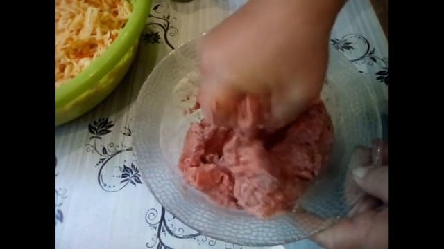 Запеканка с картофелем и мясными шариками. смотреть онлайн