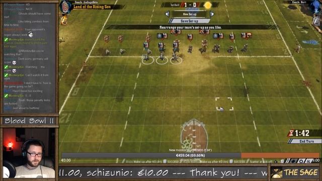 Blood bowl 2 - let's play undead! beta gameplay - undead mirror match смотреть онлайн
