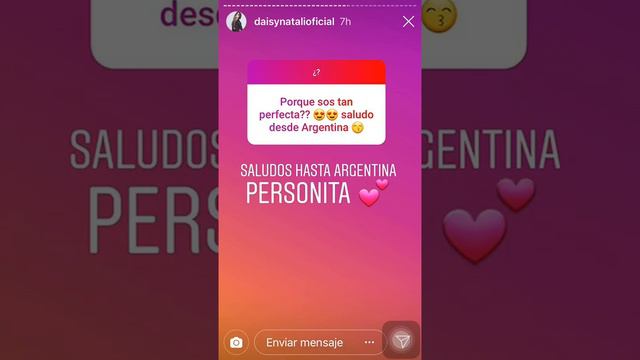 Insta Story Daisy Natali pt2. 7/12/2018 смотреть онлайн