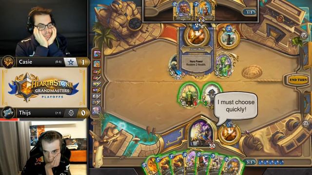 Casie vs Thijs - Group 2 Decider - Hearthstone Grandmasters Europe S2 2019 Playoffs смотреть онлайн