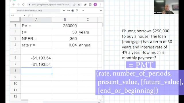 (REVISED VIDEO POSTED) Installment plan problems using Excel, Google Sheets смотреть онлайн