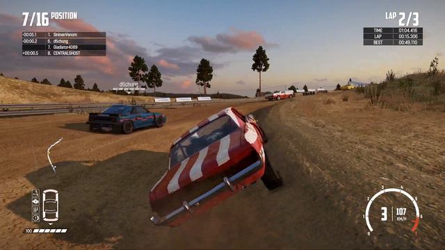 WRECKFEST Drive Hard, Die Last - PC GAMEPLAY WALKTHROUGH смотреть онлайн