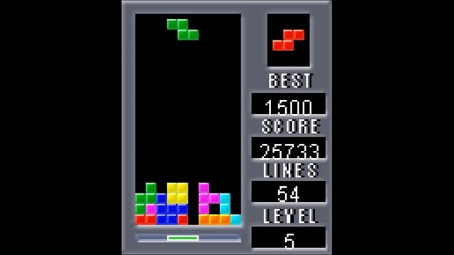 Tetris RARE JAVA GAME! (THQ 2002) Built-In Game from Motorola T720 смотреть онлайн