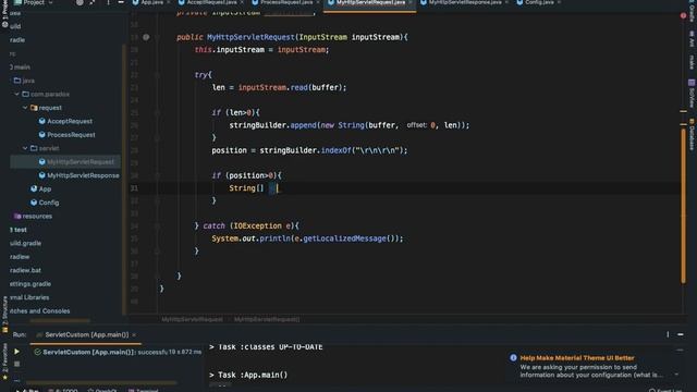 Creating a Simple Java TCP/IP Server and Custom Servlet API смотреть онлайн