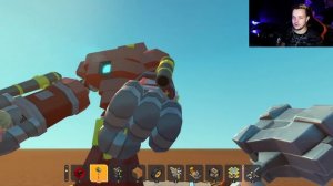 СОРЗ СТАЛ КИБОРГОМ! | Открытие ПОДАРКОВ в Scrap Mechanic