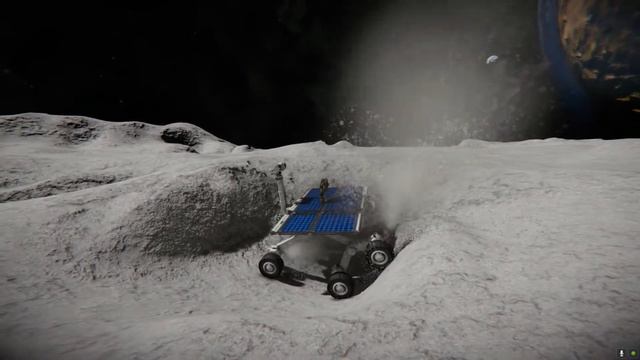 Space Engineers Ep 22 Moon Rover and Lander смотреть онлайн